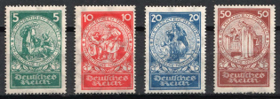 1924 Weimar Republic, Germany (Mi. 351 - 354, Full Set, CV $210, MNH)