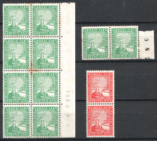 1925 Weimar Republic, Germany (Mi. 372 - 373, CV $40)