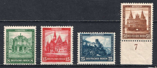 1931 Weimar Republic, Germany (Mi. 459 - 462, Full Set, CV $310, MNH)