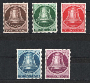 1951 West Berlin, Germany (Mi. 75 - 79, Full Set, CV $130, MNH)