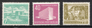 1954 West Berlin, Germany (Mi. 121 - 123, Full Set, CV $90)
