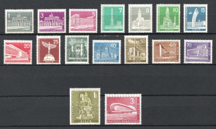 1956-62 West Berlin, Germany (Mi.140 - 154, Full Set, CV $70, MNH)