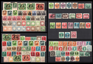 Bavaria, Weimar Republic, Germany, Stock of Stamps