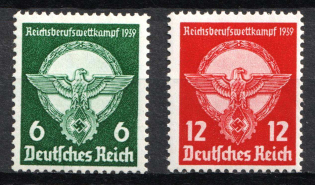 1939 Third Reich, Germany (Mi. 689 - 690, Full Set, CV $30, MNH)