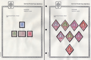 1887 Bochum - Germany Local Post, Private City Mail, Small Stock of Valuable stamps