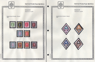 1887 Bochum - Germany Local Post, Private City Mail, Small Stock of Valuable stamps