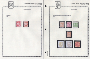 1865-95 Dortmund, Dresden - Germany Local Post, Private City Mail, Small Stock of Valuable stamps