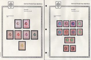 1888 Essen - Germany Local Post, Private City Mail, Small Stock of Valuable stamps