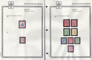 1886-1907 Berlin - Germany Local Post, Private City Mail, Small Stock of Valuable stamps