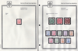 1886-99 Bielefeld, Bochum - Germany Local Post, Private City Mail, Small Stock of Valuable stamps
