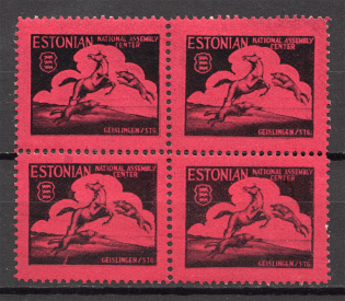 Estonia Baltic Diaspora Exile Block of Four (MNH)