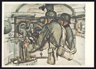 Third Reich, Germany, Military Postcard, Mint