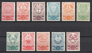 1938 The Election, Soviet Union, USSR (Full Set, MNH)