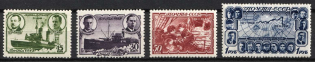 1940 The Polar Drift of the Ice Breaker 'Georgy Sedov', Soviet Union, USSR (Full Set, MNH)