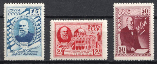 1941 20th Anniversary of the Death of Zhukovsky, Soviet Union, USSR (Full Set, MNH)