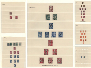 Eastern Correspondence Offices in Levant, Russia, Small Stock of Stamps