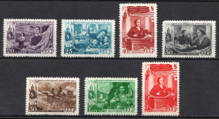 1949 International Day of Women (March, 8), Soviet Union, USSR (Full Set, MNH)