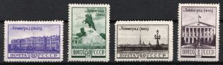 1948 Raising of the Blockade of Leningrad, Soviet Union, USSR (Full Set, MNH)