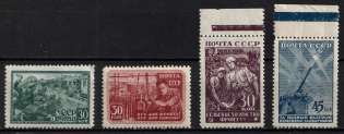 1943 The Great Fatherlands War, Soviet Union, USSR (Full Set, MNH)