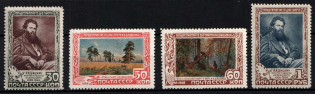 1948 50th Anniversary of the Death of Shishkin, Soviet Union, USSR (Full Set, MNH)