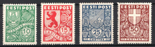 1939 Estonia (Mi. 142-145, Full Set, CV $70)