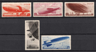 1934 The Airships of the USSR, Soviet Union, USSR (Full Set)