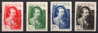 1935 The 40th Anniversary of the Fridrih Engels Death, Soviet Union, USSR (Full Set)