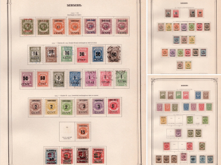 1923 Memel (Klaipeda), Germany, Small Collection on pages