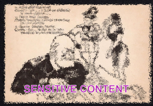 'Duce is Studying the New Positions', WWII Italy, Anti-Facism Propaganda, Mussolini Caricature, Postcard, Mint