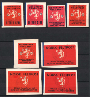 Norway, Field Post on piece (Canceled)