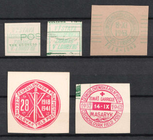 Czechoslovakia, Mail Seal Label