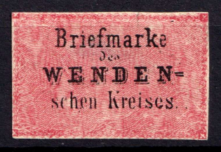 1863 2k Wenden, Livonia, Russian Empire, Russia (Kr. 2, Sc. L2, CV $400)
