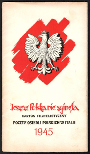 1946 Barletta - Trani, Polish II Corps in Italy, Poland, DP Camp, Displaced Persons Camp, Complete Booklet (Wilhelm CV $980)