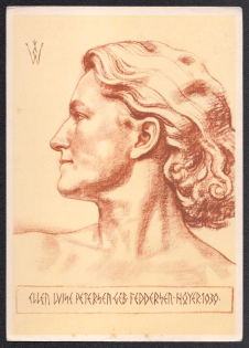 1939 'German Woman from North Schleswig', Third Reich, Germany, Postcard, Mint