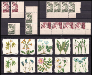 France, Scouts, Scouting, Scout Movement, Stock of Cinderellas, Non-Postal Stamps