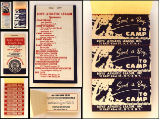 New York, United States, Scouts, Booklet, Scouting, Scout Movement, Cinderellas, Non-Postal Stamps