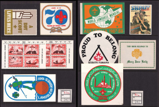 Scouts, Scouting, Scout Movement, Collection of Cinderellas, Non-Postal Stamps