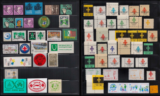 Scouts, Scouting, Scout Movement, Collection of Cinderellas, Non-Postal Stamps