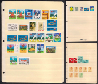 Scouts, Scouting, Scout Movement, Collection of Cinderellas, Non-Postal Stamps