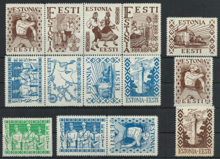 Estonia, Scouts, Scouting, Scout Movement, Cinderellas, Non-Postal Stamps