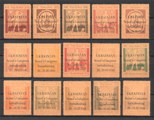 1948 Hanover Scouts Plast Ukraine Camp Post (Only 450 Issued, MNH)