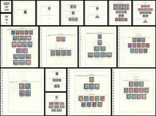 1939-45 Bohemia and Moravia, Germany, Collection (Full Sets)