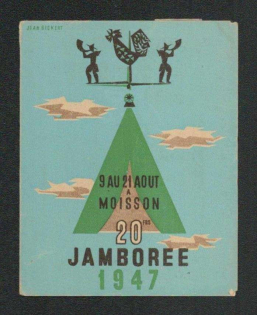 1947 France, Scouts, Booklet, Scouting, Scout Movement, Cinderellas, Non-Postal Stamps