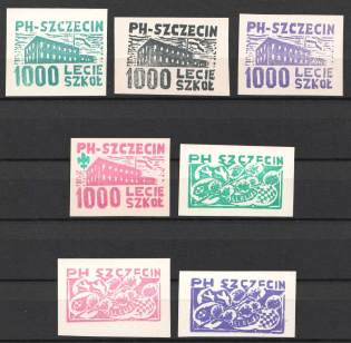 Poland, Scouts, Scouting, Scout Movement, Stock of Cinderellas, Non-Postal Stamps