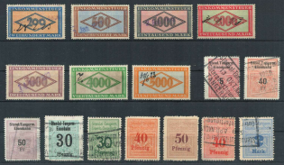 Germany, Old Rare Revenues, Stock of Stamps