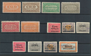 Germany, Old Rare Revenues, Stock of Stamps