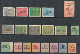 Germany, Old Rare Revenues, Stock of Stamps