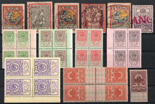 Non-Postal, Russia, Stock of Valuable Cinderella Stamps