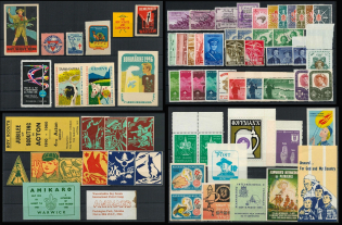 Scouts, Scouting, Scout Movement, Collection of Cinderellas, Non-Postal Stamps