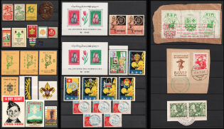 Scouts, Scouting, Scout Movement, Collection of Cinderellas, Non-Postal Stamps